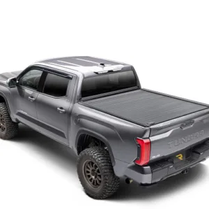 RealTruck RetraxPRO XR Manual Retractable Tonneau Cover w/ T-Slot Rails availabe at Truck'n America