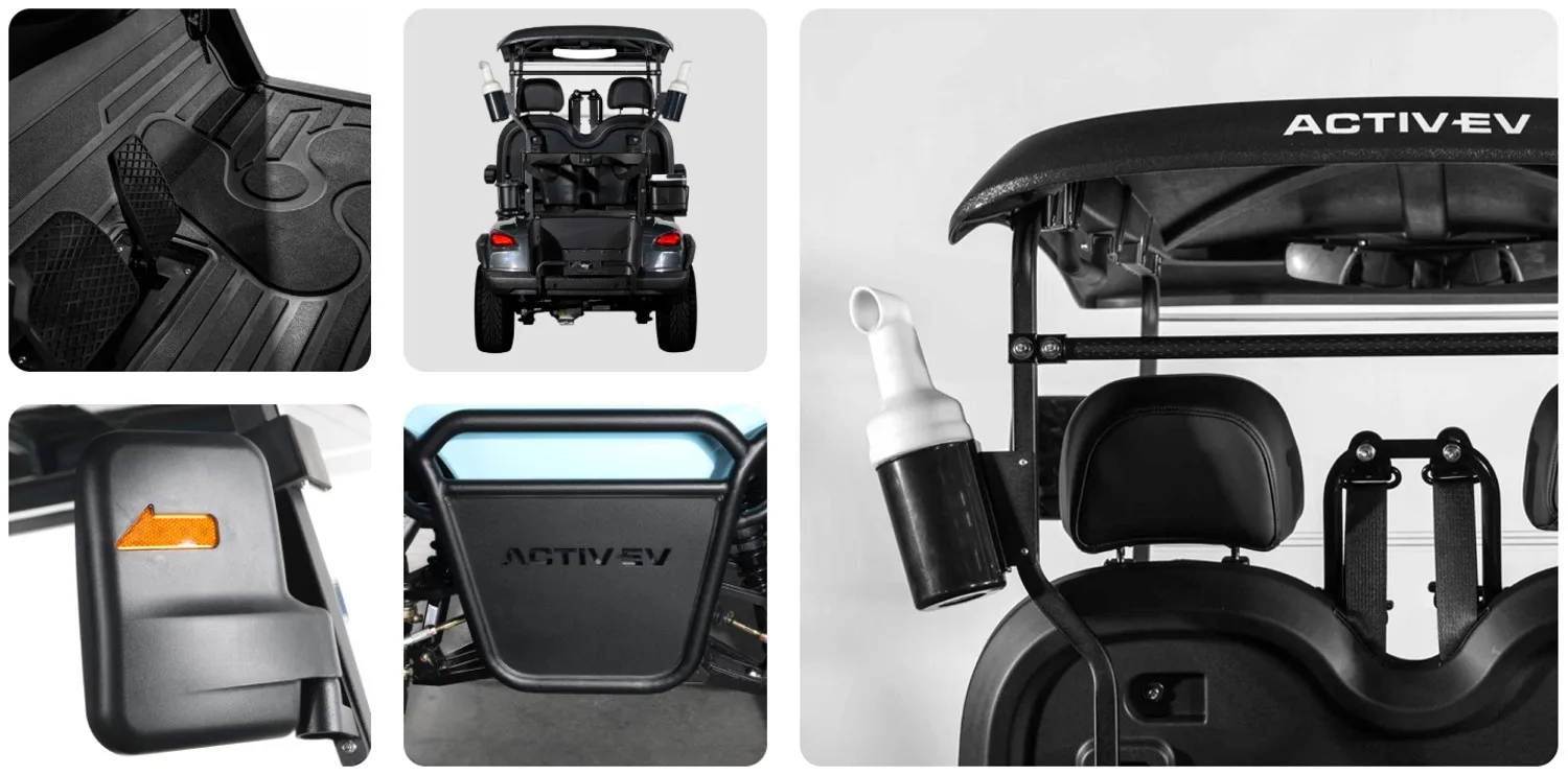 ActivEV "The PULSE" 2 Seater Street-Legal Golf Cart - Image 5