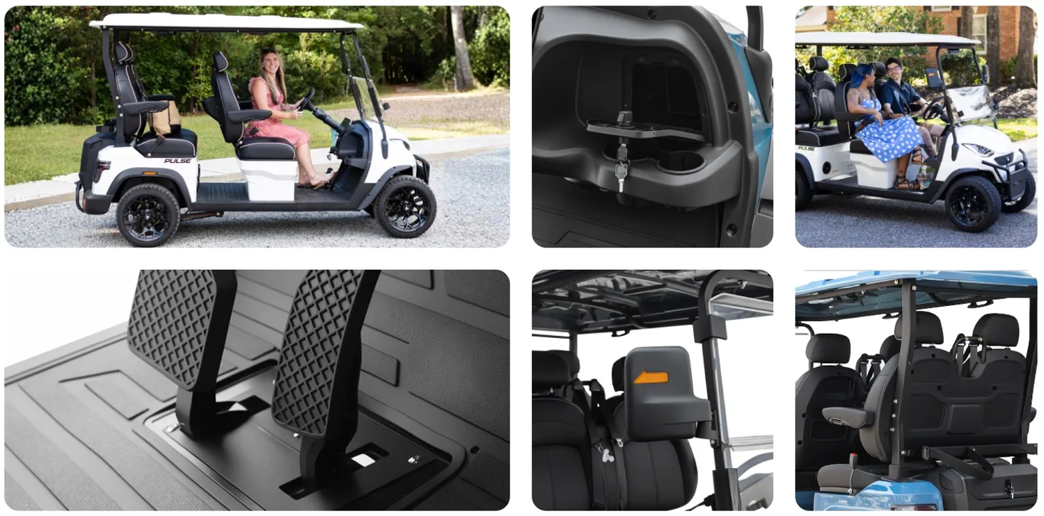 ActivEV "The PULSE" 4 Seater Forward Facing Street-Legal Golf Car - Image 10