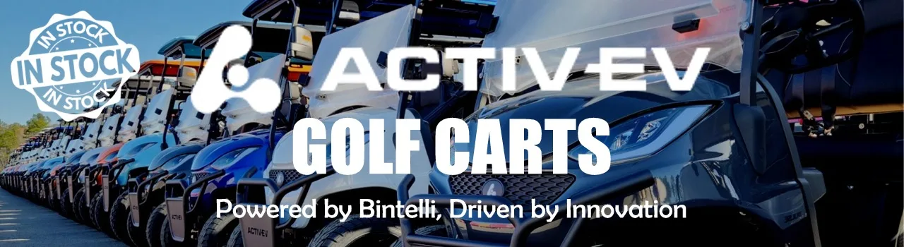 ActivEV Golf Cart Web Banner