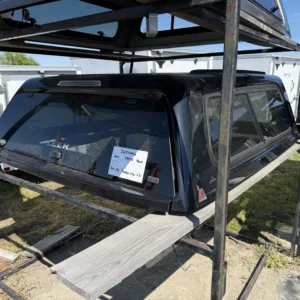 DEMO LEER 100XR TRUCK CAP 2024 TOYOTA TUNDRA CREW MAX EXTRA SHORT BED - BLACK - 26974046.1