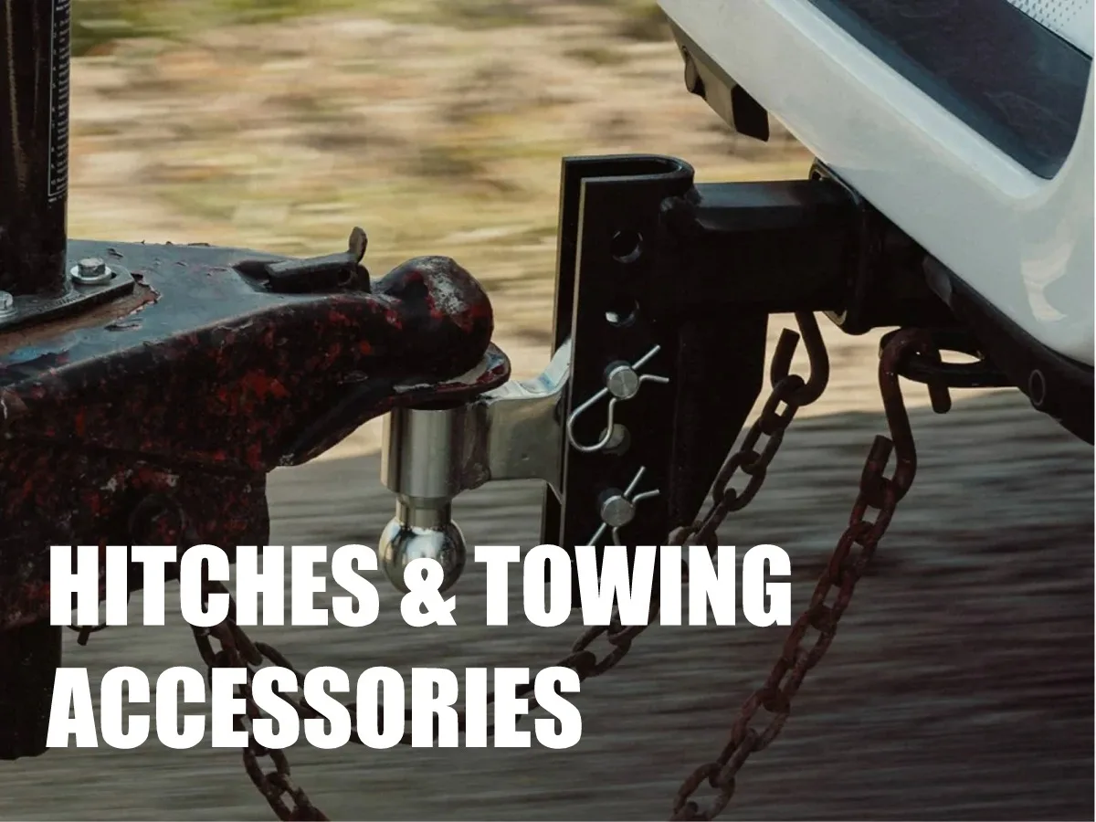 TRAILER HITCHES AND TOWING ACCESSORIES AVAILABLE FOR SALE AT TRUCK'N AMERICA LOCATIONS LOCATED IN MD AND VA.