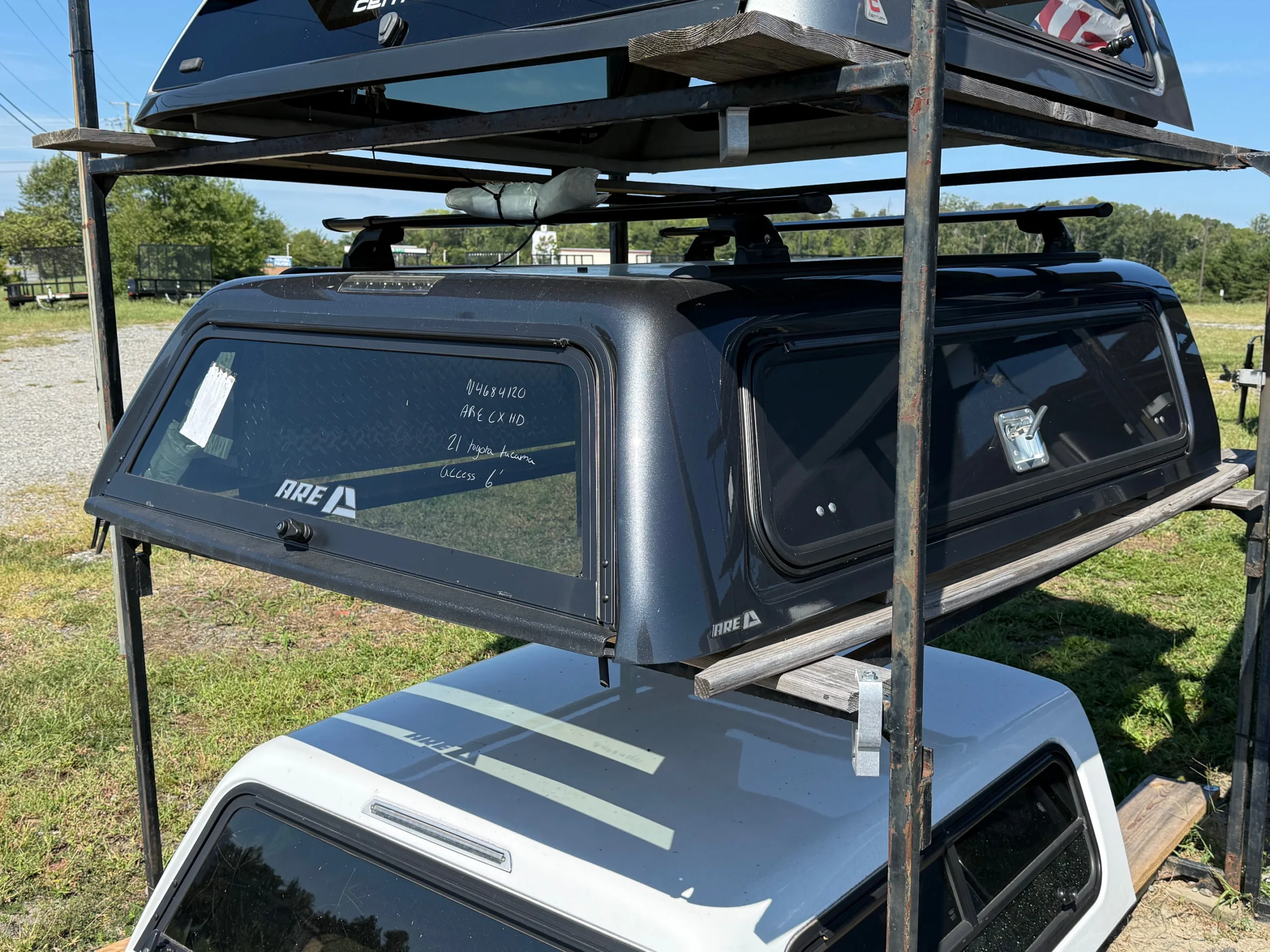 DEMO ARE CX HD TRUCK CAP - 2021 TOYOTA TACOMA ACCESS CAP SHORT BED - BLACK - N4684120