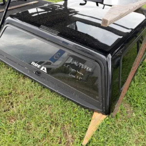 DEMO ARE Z SERIES TRUCK CAP - 2025 TOYOTA TUNDRA CREW MAX EXTRA SHORT BED - BLACK - N4678788